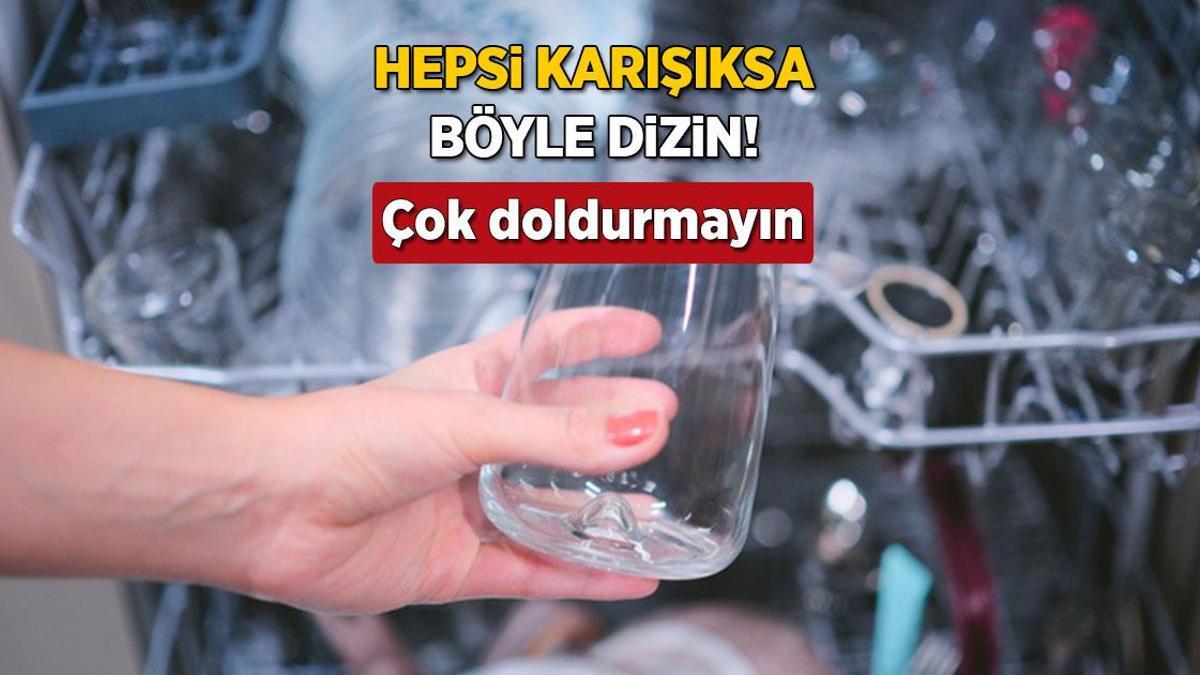 En kalabalık misafirin hakkından geliyor! Bulaşıklar makineye sığmıyorsa deneyin